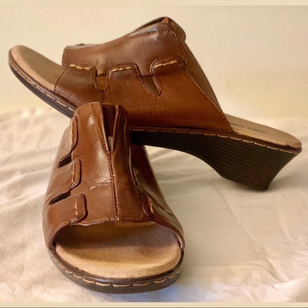 SOFT COMFORT Brown Sandles
